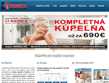 Tablet Screenshot of kerex.eu